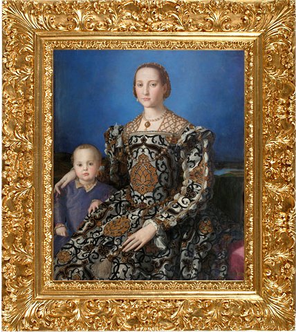 エレオノーラ・ディ・トレドとその息子 ジョヴァンニの肖像》 – 美術館