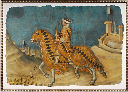 グイドリッチョ・ダ・フォリアーの騎馬像》 – 美術館所蔵