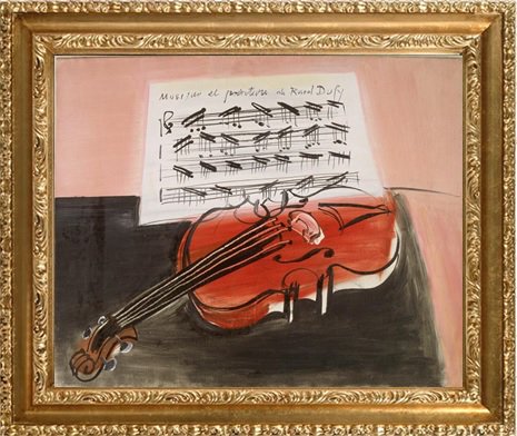赤いヴァイオリン》(1948) – 美術館西洋画複製の本格オーダーメイド
