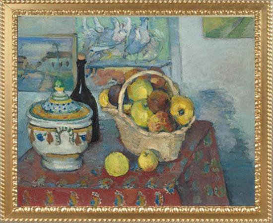 スープ入れのある静物》(1873-74) – 美術館西洋画複製の本格オーダーメイド