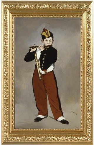 笛を吹く少年》(1866) – 美術館西洋画複製の本格オーダーメイド