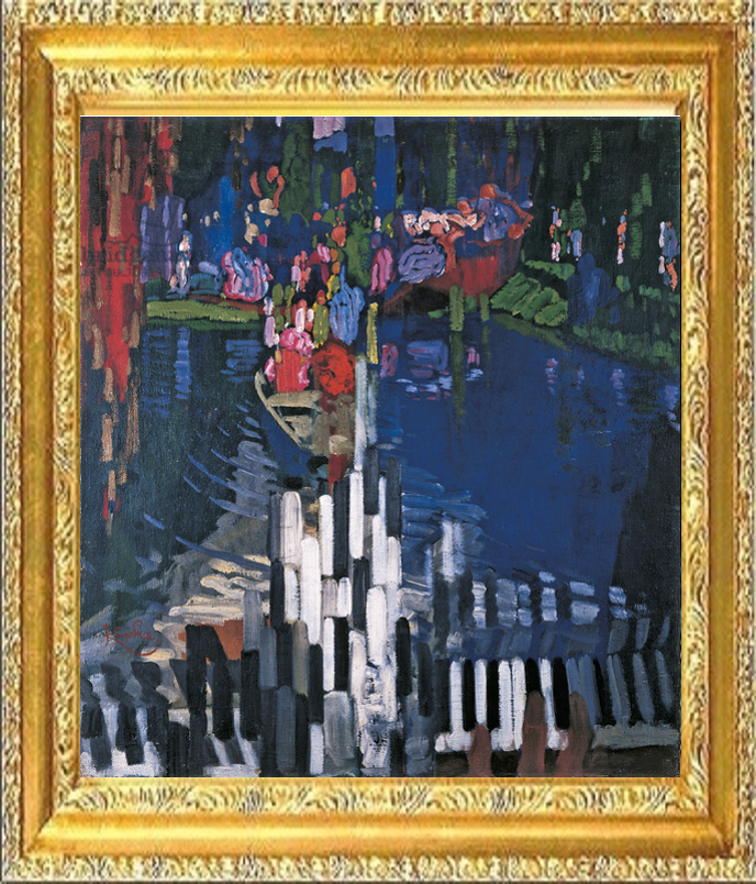 Piano Keys, Lake by Kupka – 美術館所蔵・オークションハウス取扱い絵画のリプロダクトアート