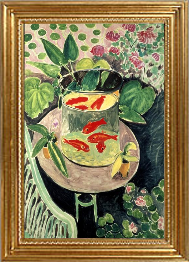 金魚》 – 美術館所蔵・オークションハウス取扱い絵画のリプロダクトアート