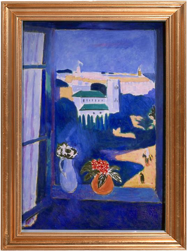 MATISSE 16 PEINTURES     アンリ・マティス タンジェ、窓からの眺め》 – 美術館所蔵・オークションハウス