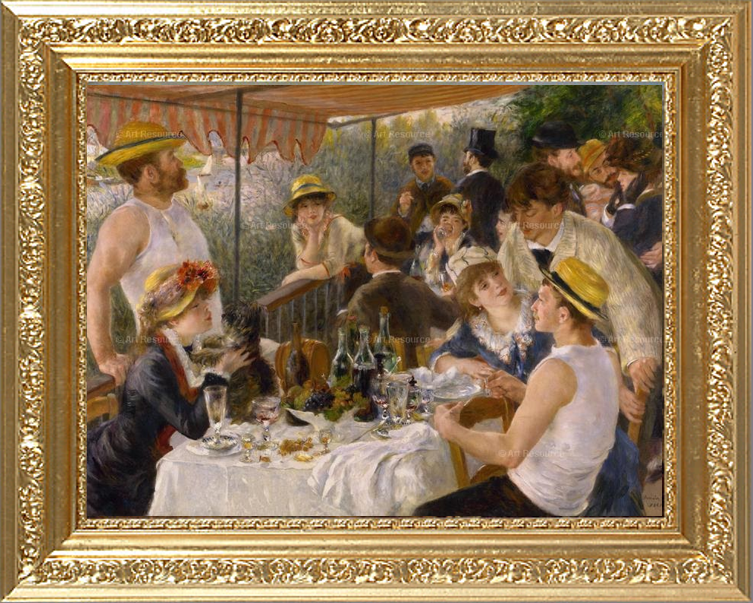 舟遊びをする人々の昼食》 – 美術館所蔵・オークションハウス取扱い 舟遊びをする人々の昼食》 – 美術館所蔵・オークションハウス取扱い